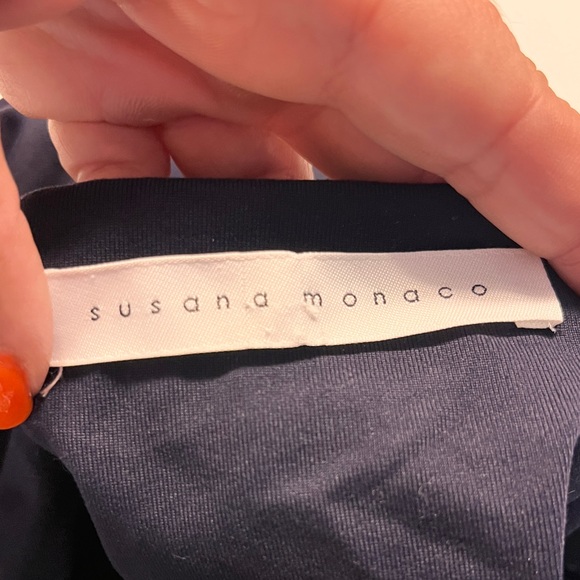 Susana Monaco Midnight Blue Tank Maxi Dress XL - Picture 6 of 8